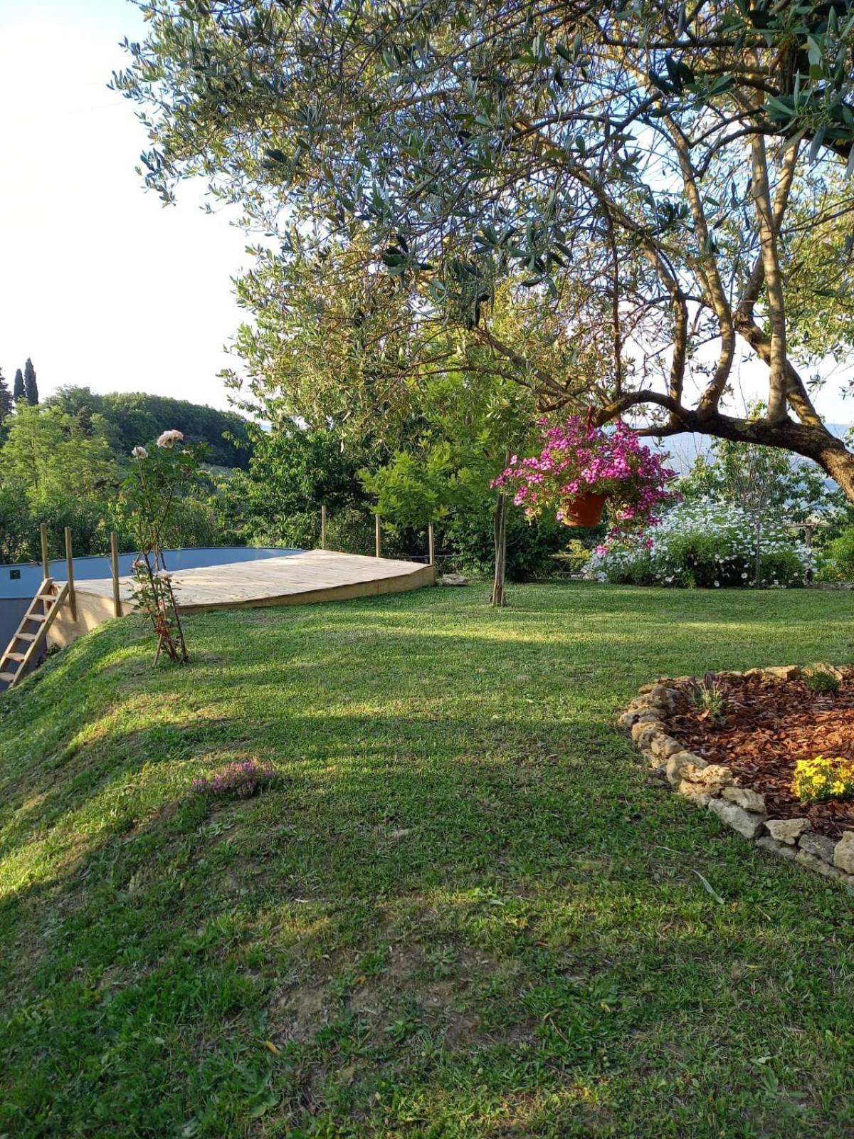 La Bellana Apartment Guardistallo Bagian luar foto
